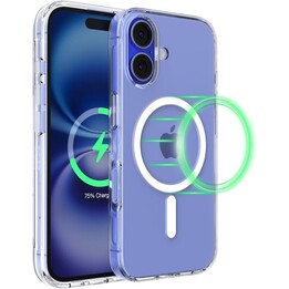 Belkin SheerForce Case for iPhone 16, MagSafe Compatible Phone Case, Clear