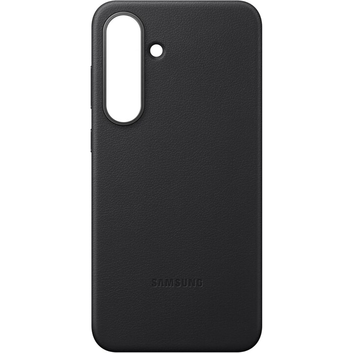 Samsung Galaxy Official Kindsuit - Funda de piel sintética para S25 FE, color negro