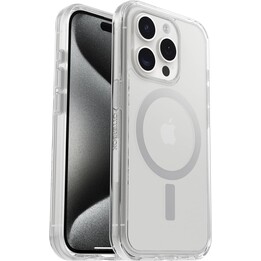 Capa transparente Otterbox iPhone 15 Pro Symmetry para MagSafe, transparente