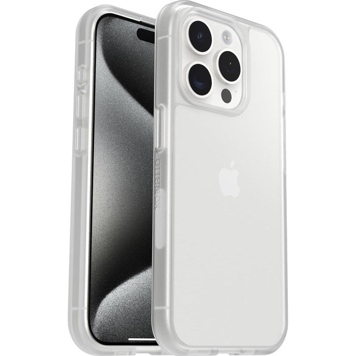 Étui OtterBox pour iPhone 15 Pro série React, transparent
