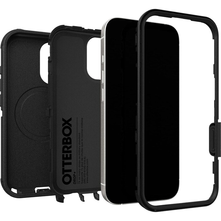Otterbox Defender Series Pro MagSafe Hülle für iPhone 17, Schwarz