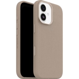 Capa MagSafe de couro Otterbox Symmetry Series Cactus para iPhone 17, cinza