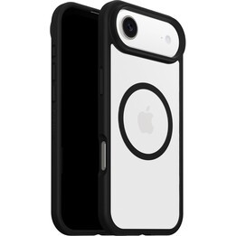 Otterbox React Series MagSafe Case for iPhone Air, Clear/Black