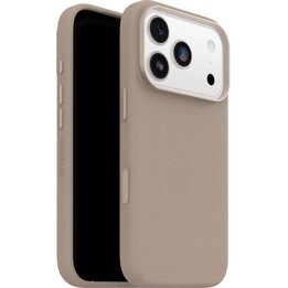 Étui MagSafe en cuir Cactus Otterbox Symmetry Series pour iPhone 17 Pro, gris