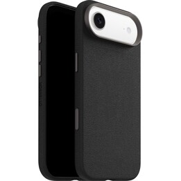 Capa MagSafe de couro Otterbox Symmetry Series Cactus para iPhone Air, preta