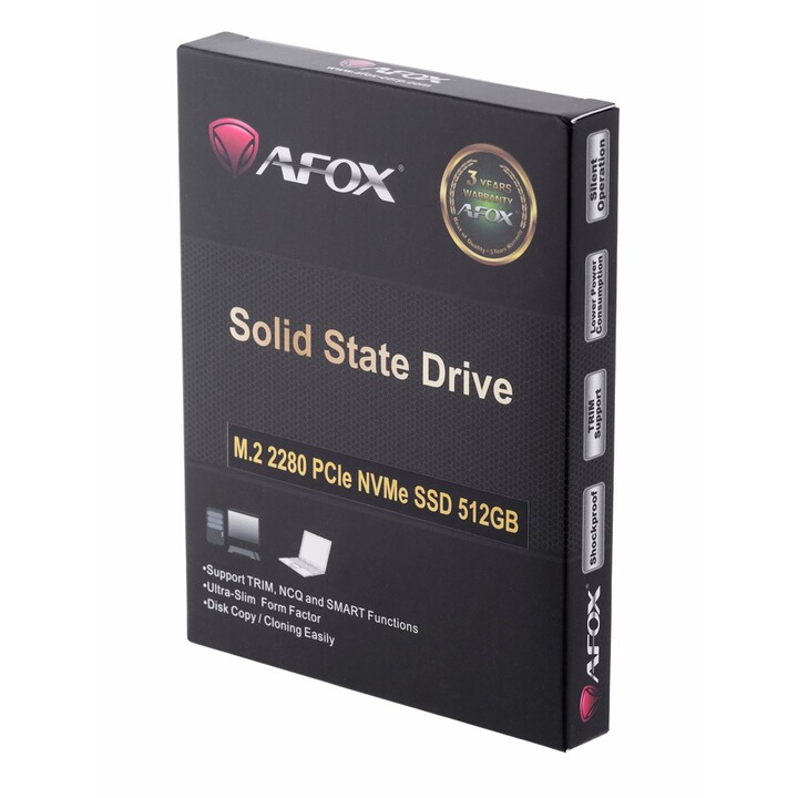 SSD AFOX ME300 M.2 PCI-Ex4 512GB TLC 2.5 GB/s NVMe