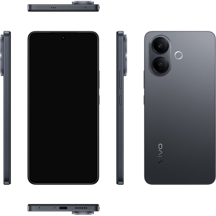 Vivo V60 Lite 5G, 8GB 256GB, 6,77 AMOLED 120Hz, 6500mAh 90W de carregamento rápido, preto