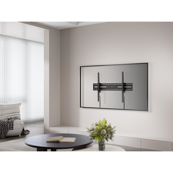 Support mural inclinable pour téléviseur Gembird WM-100T-01, 43"-100", noir