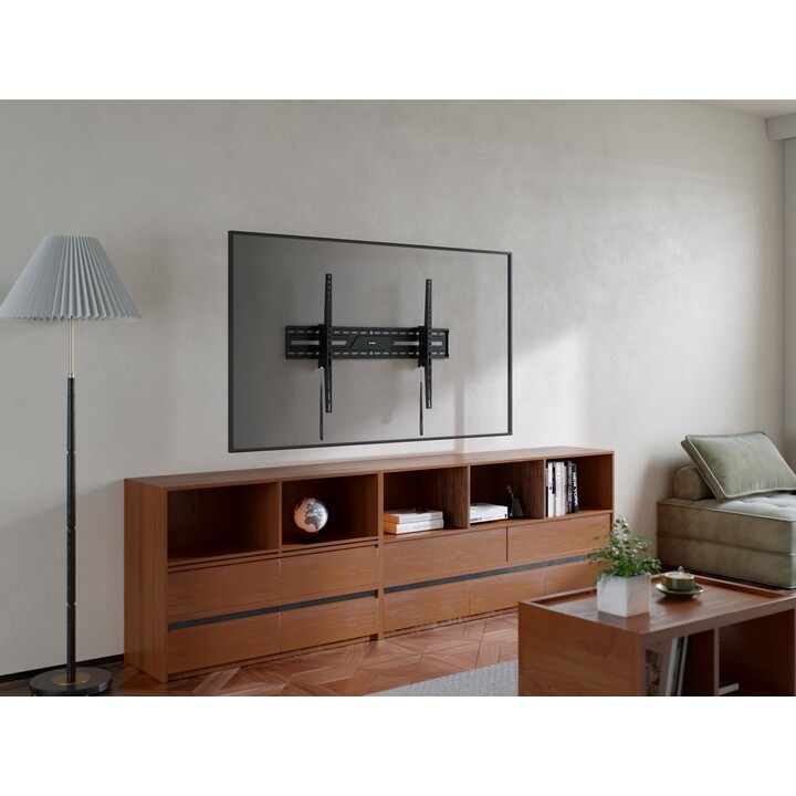 Gembird WM-100T-01 TV-Wandhalterung (neigbar), 43"-100", schwarz