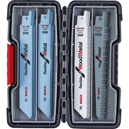 Bosch 2607010902 Stichsägeblatt-Set für professionelle Holz- und Metalltrennarbeiten