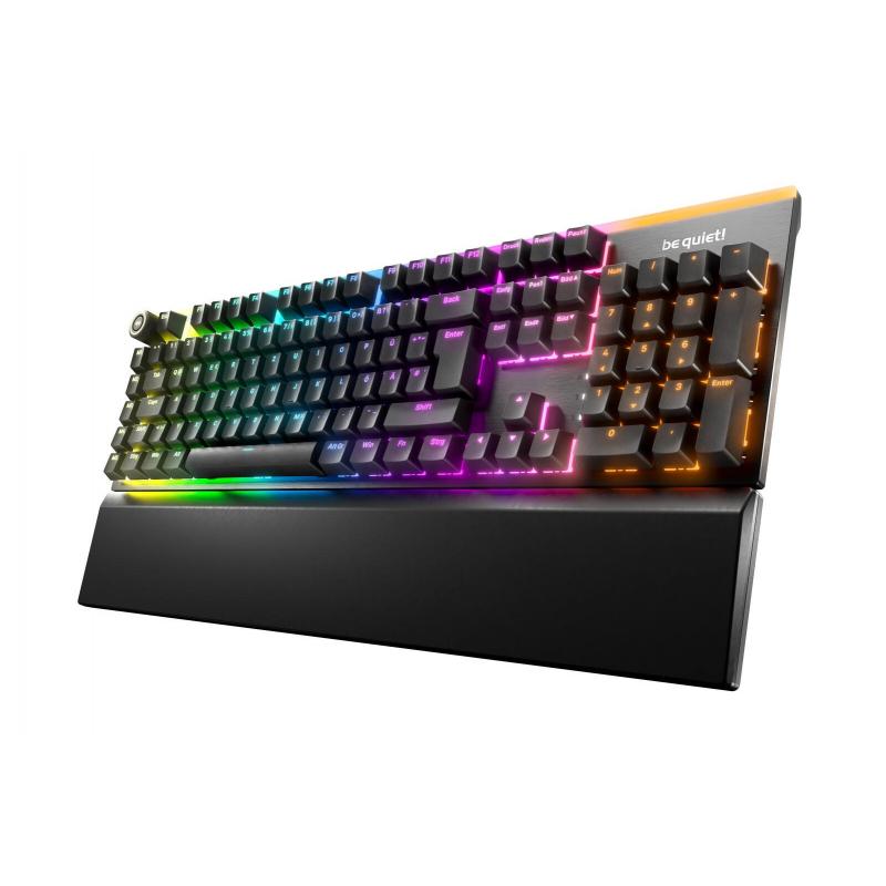 Be Quiet Keyboard Light Mount Silent Linear RGB-LED Wired Black