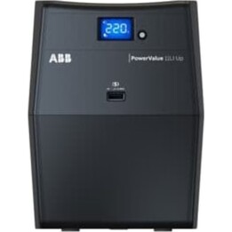 ABB PowerValue 11LI Up Fonte de alimentação ininterrupta (UPS) Linha interativa 1000 VA, preta