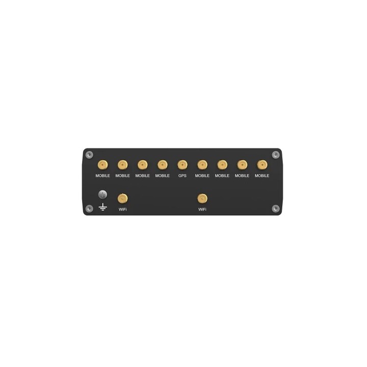Teltonika RUTM52 router inalámbrico Gigabit Ethernet Doble banda (2,4 GHz / 5 GHz) 5G Negro