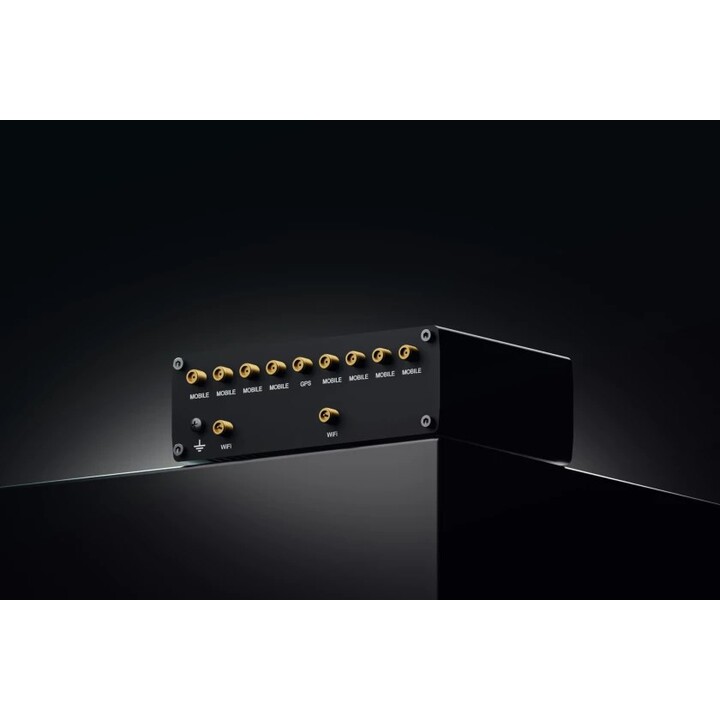 Teltonika RUTM52 router inalámbrico Gigabit Ethernet Doble banda (2,4 GHz / 5 GHz) 5G Negro
