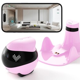 Robô doméstico móvel EnaBot EBO AIR 2 (Rosa)
