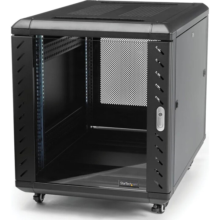 Startech 12U 19" 4 Column Server Rack Cabinet