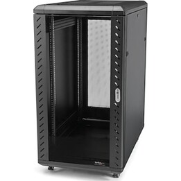 Armadio server rack Startech 22U 19" a 4 colonne con serratura e sicurezza