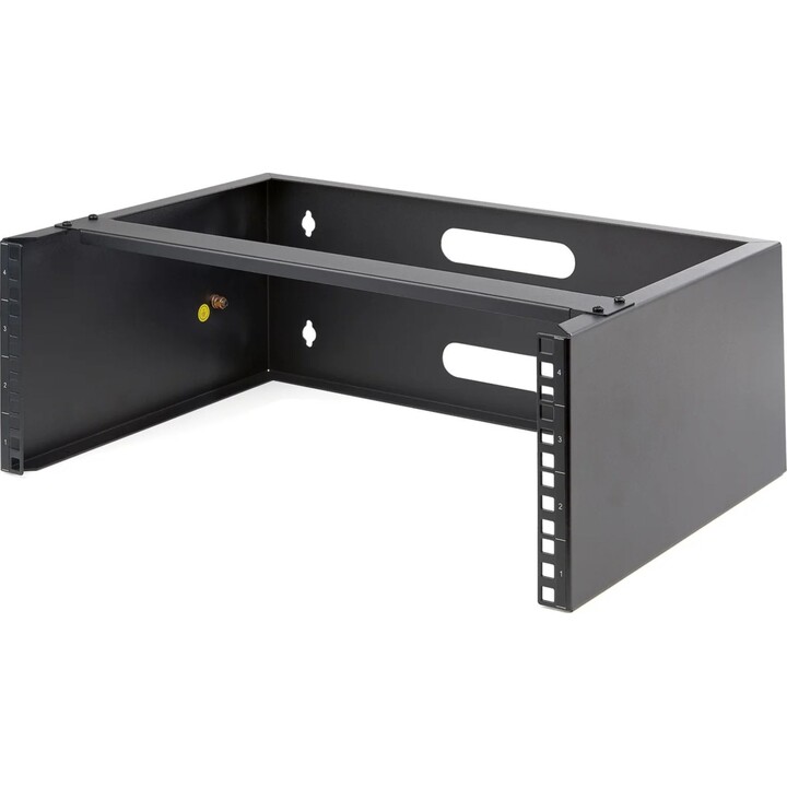 Startech 19-Zoll-Rackschrank zur Wandmontage – 13,78 Zoll tief (niedriges Profil)