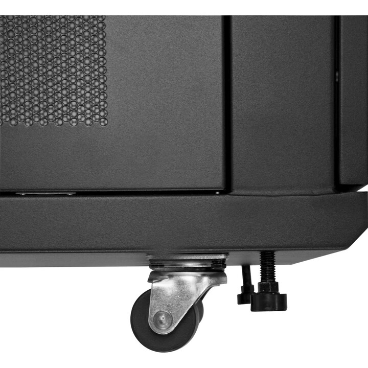 Armoire rack serveur Startech 18U 19" 4 colonnes avec serrure et sécurité