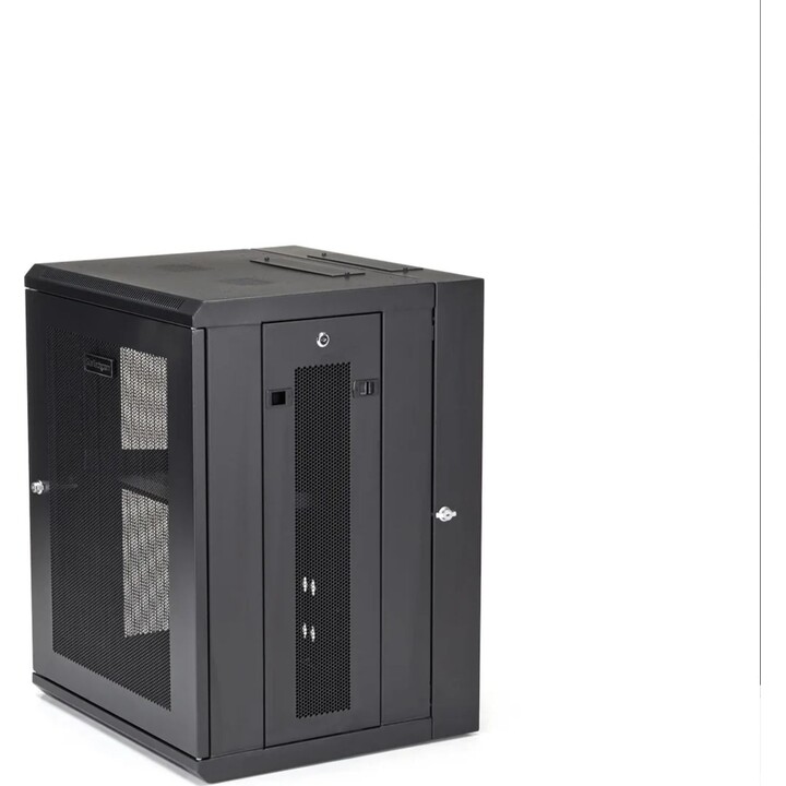 Armadio rack per montaggio a parete per server a 4 colonne Startech 15U 19" con ripiano 1U