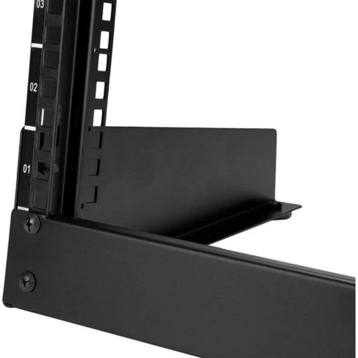 Rack de mesa de 2 colunas Startech - 19 polegadas