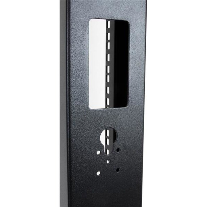 Rack de duas colunas Startech de 19 polegadas com rodas para equipamentos de rede e informática