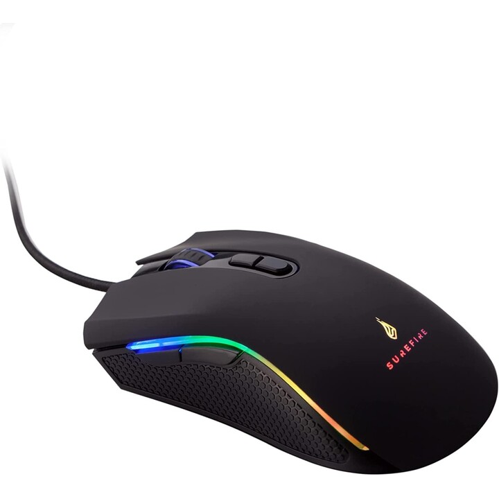 Ratón para juegos Hawk Claw de 7 botones con RGB