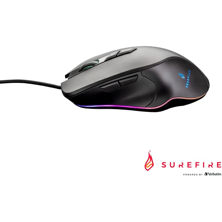 Ratón Martial Claw Gaming de 7 botones con RGB