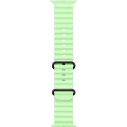 Ocean Neon Green Strap (49mm) - Black Titanium