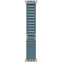 Bracelet boucle alpin bleu clair (49 mm) - Taille M - Titane naturel
