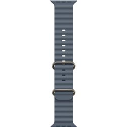 Nautical Blue Ocean Strap (49mm) - Natural Titanium