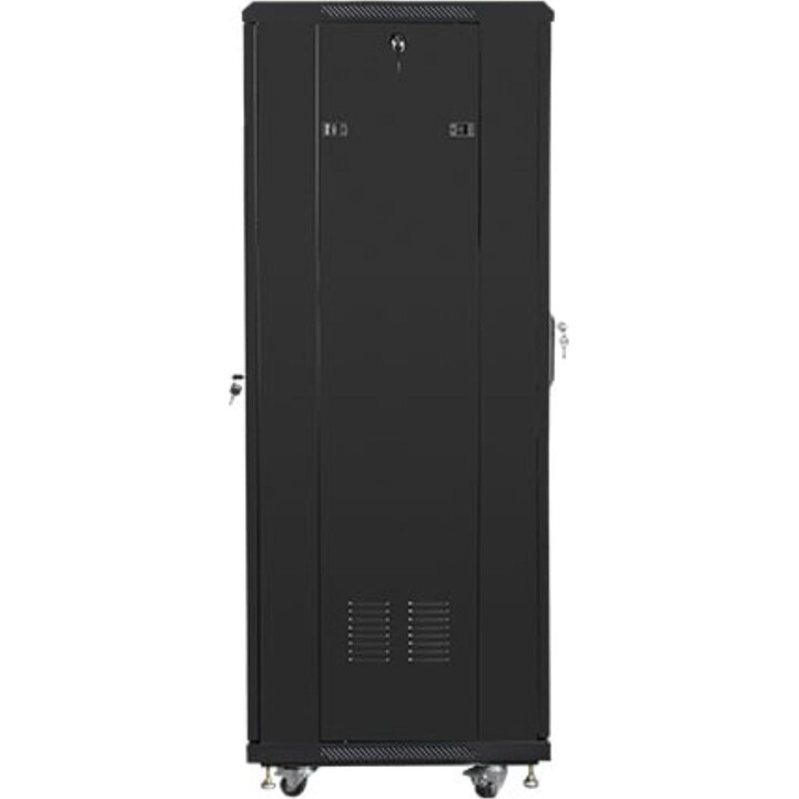 Lanberg FF01-6632-12B 32U Rack 600x600mm Black with Fans and 800kg Capacity