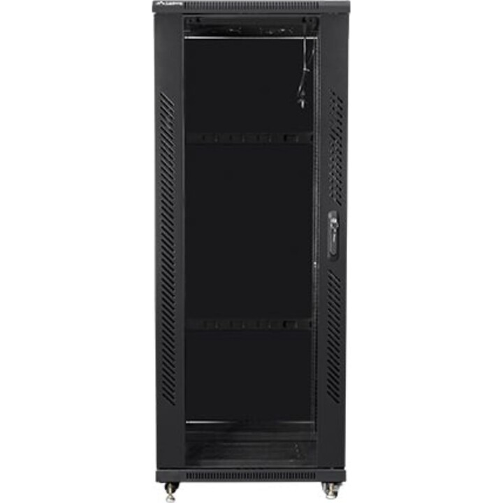 Lanberg FF01-6632-12B 32U Rack 600x600mm Black with Fans and 800kg Capacity