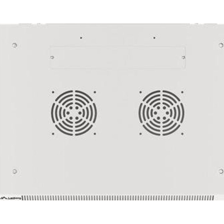 Lanberg WF01-6406-00S Armadio rack da parete 19", 6U, 600x450mm (smontato), porta in metallo, grigio
