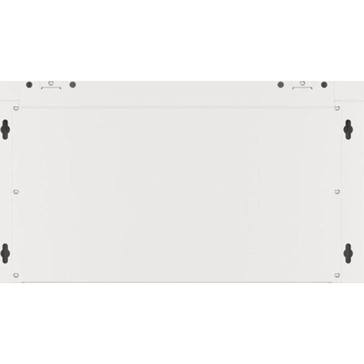 Lanberg WF01-6406-00S 19"-Rackschrank zur Wandmontage, 6 HE, 600 x 450 mm (zerlegt), Metalltür, grau