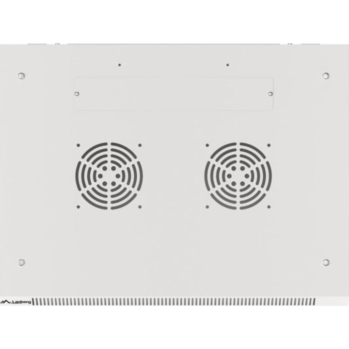 Lanberg WF01-6409-10S Rack Mural 9U 600x450x512mm Verre Trempé Gris IP20 Capacité 60kg