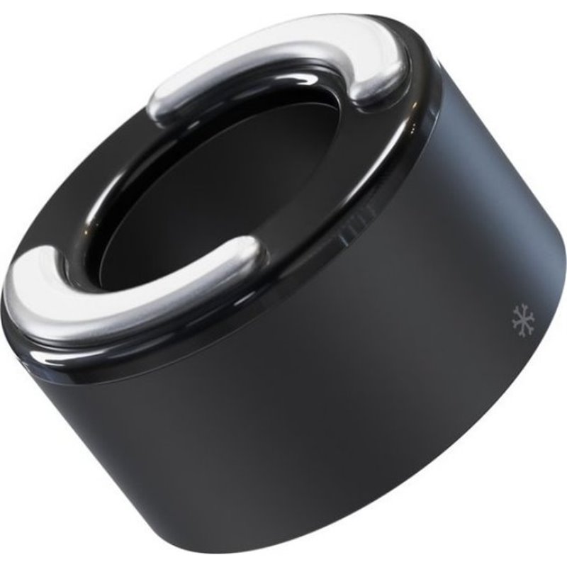 TheraFace Hot &amp; Cold Rings by Therabody Face Massager Black