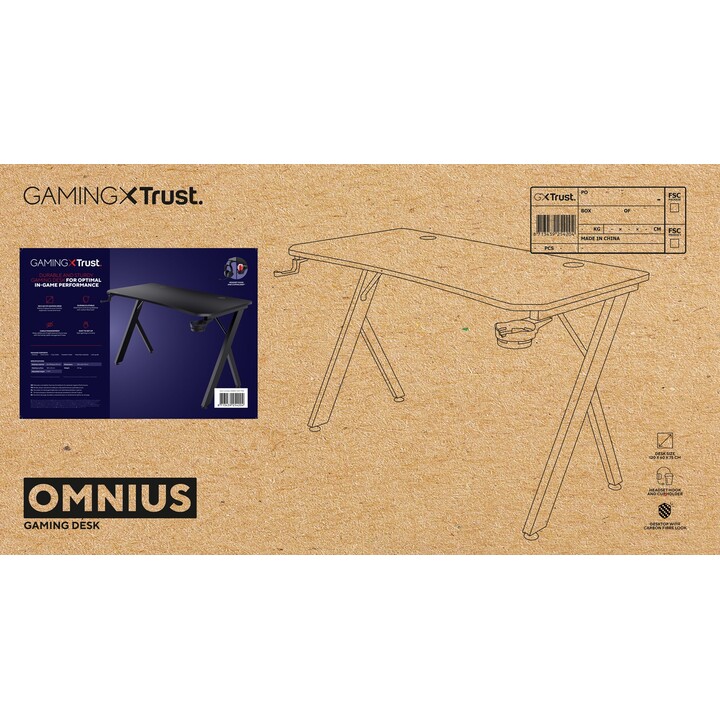 Trust GXT 710 Luminus Pro Nero