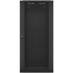 Lanberg 19\" Wall Mount Rack Cabinet 27u/600x450 (Flat Pack) with Black Glass Door v2