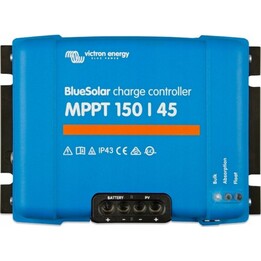 Victron BlueSolar MPPT 150/45, High Voltage Solar Charge Controller for Photovoltaic Installations, Blue
