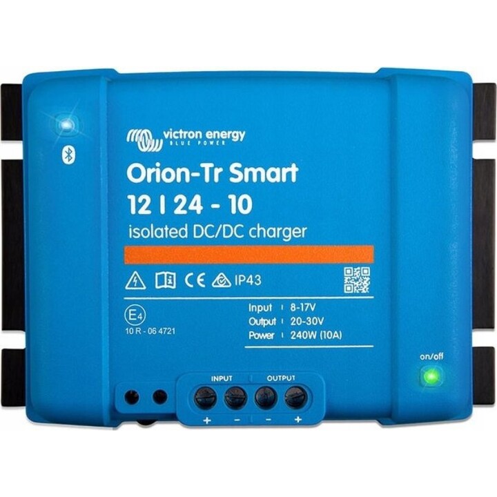 Carregador inteligente Victron Energy Orion TR Smart 12/24-10A (240W)
