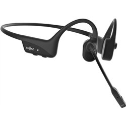 Shokz Opencomm 2 Casques sans fil à conduction osseuse Noir