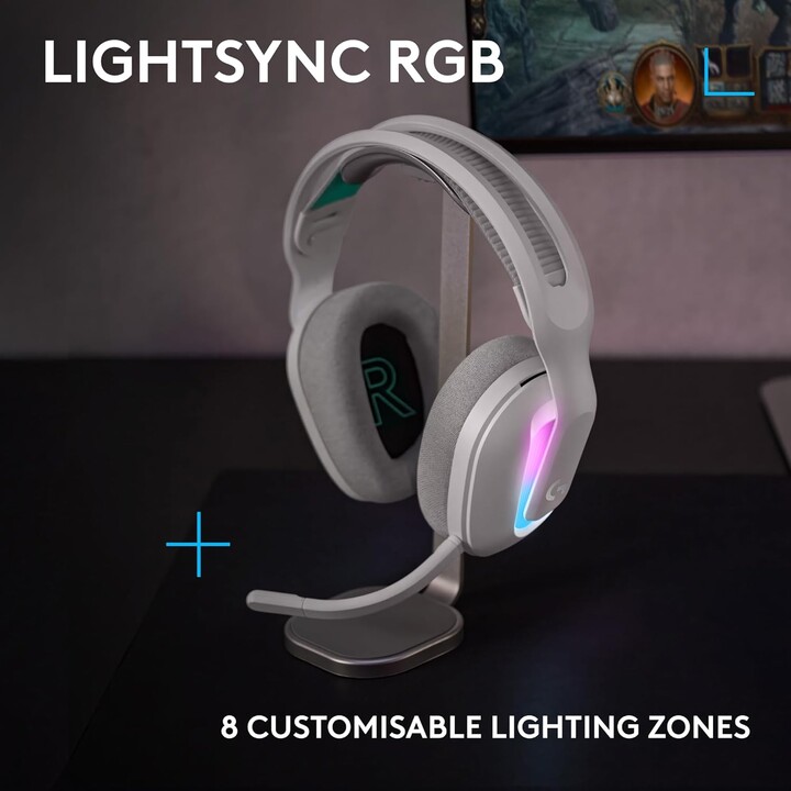 Logitech G522 Lightspeed White - Gaming Headset