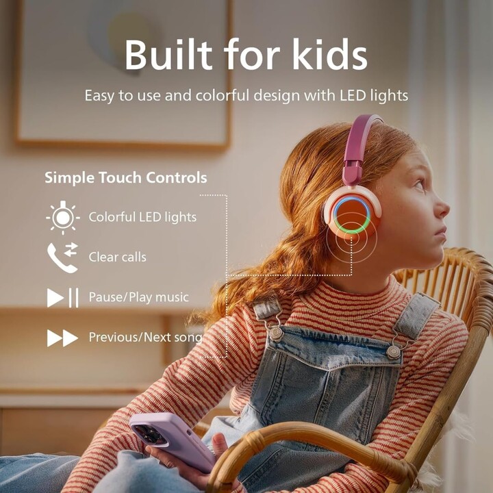 Philips TAK4200MP/00 Orange - Headphones for children