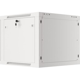 Lanberg Armario rack 19" de pared 9u/600x600 para automontaje con puerta metálica gris (paquete plano)