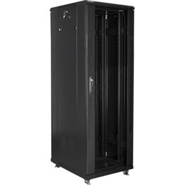 Gabinete Lanberg Rack 19" autoportante 37u/600x800 (pacote plano), preto