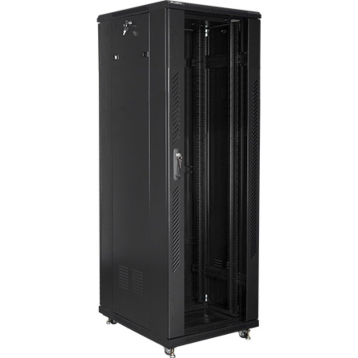 Lanberg Armadio rack 19" autoportante 37u/600x800 (confezione piatta), nero