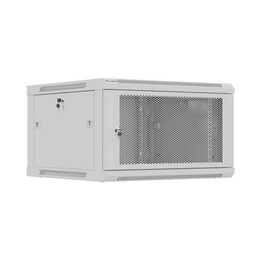 Armadio rack 19" 6U 600x600 grigio forato