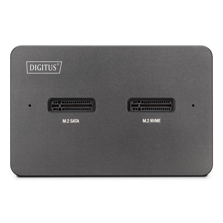 Digitus DA-71546-1 Docking station per disco rigido USB 3.2 Gen 2 (3.1 Gen 2) di tipo C, nera