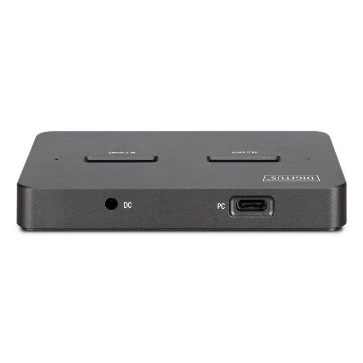 Digitus DA-71546-1 Docking station per disco rigido USB 3.2 Gen 2 (3.1 Gen 2) di tipo C, nera